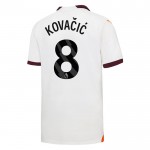 Günstige Fußballtrikots Manchester City Kovacic 8 Kinder Auswärtstrikot 2023-24 Kurzarm